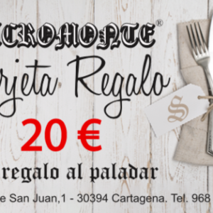 tarjeta regalo sacromonte 20€